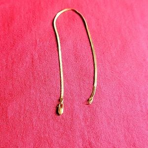 Stamped 14k Italy. Gold bracelet